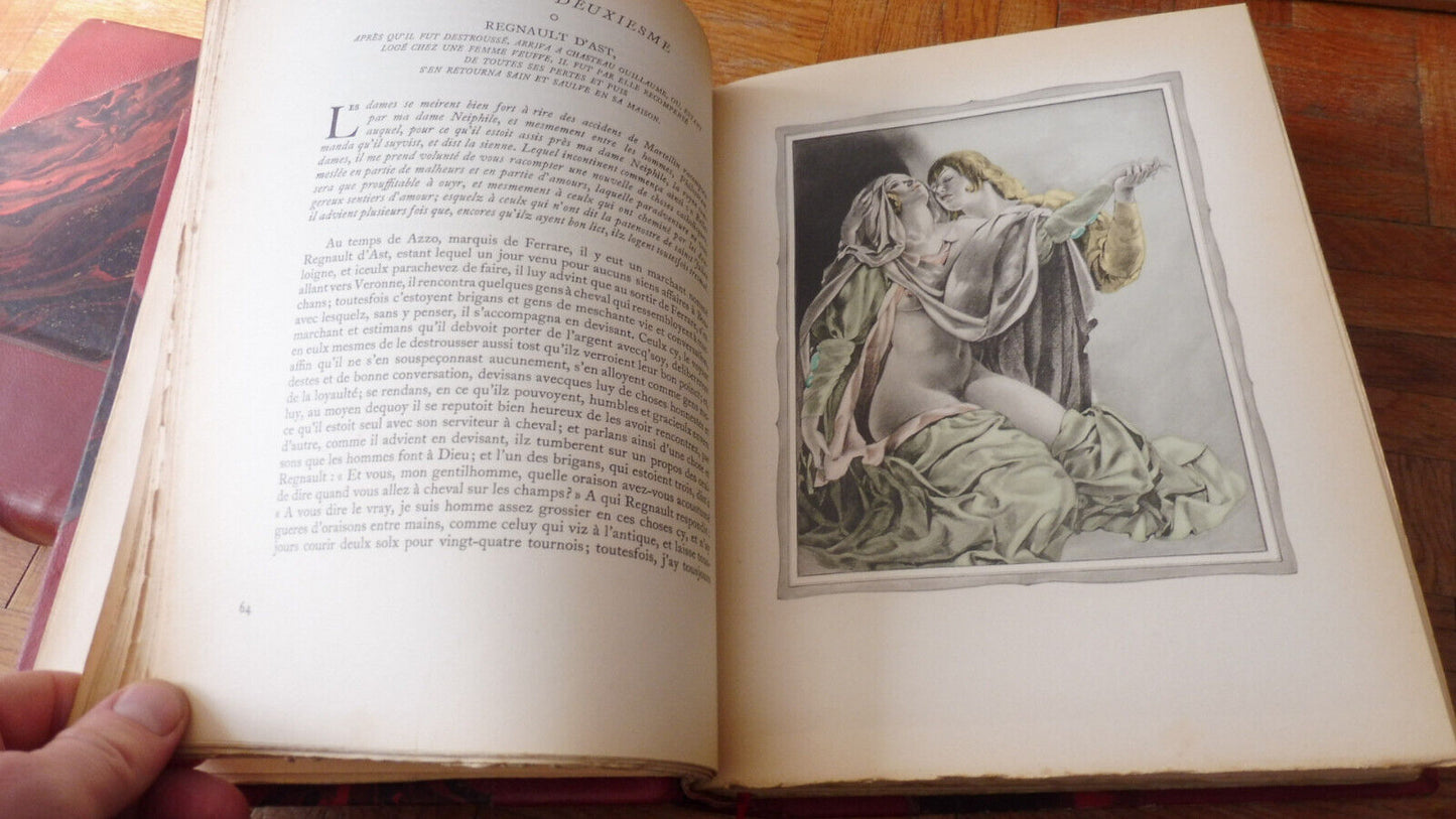 Les Contes de Boccace. Decameron 1934 NUMEROTE illus. Brunelleschi