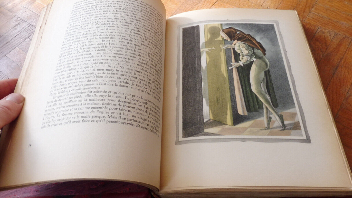 Les Contes de Boccace. Decameron 1934 NUMEROTE illus. Brunelleschi