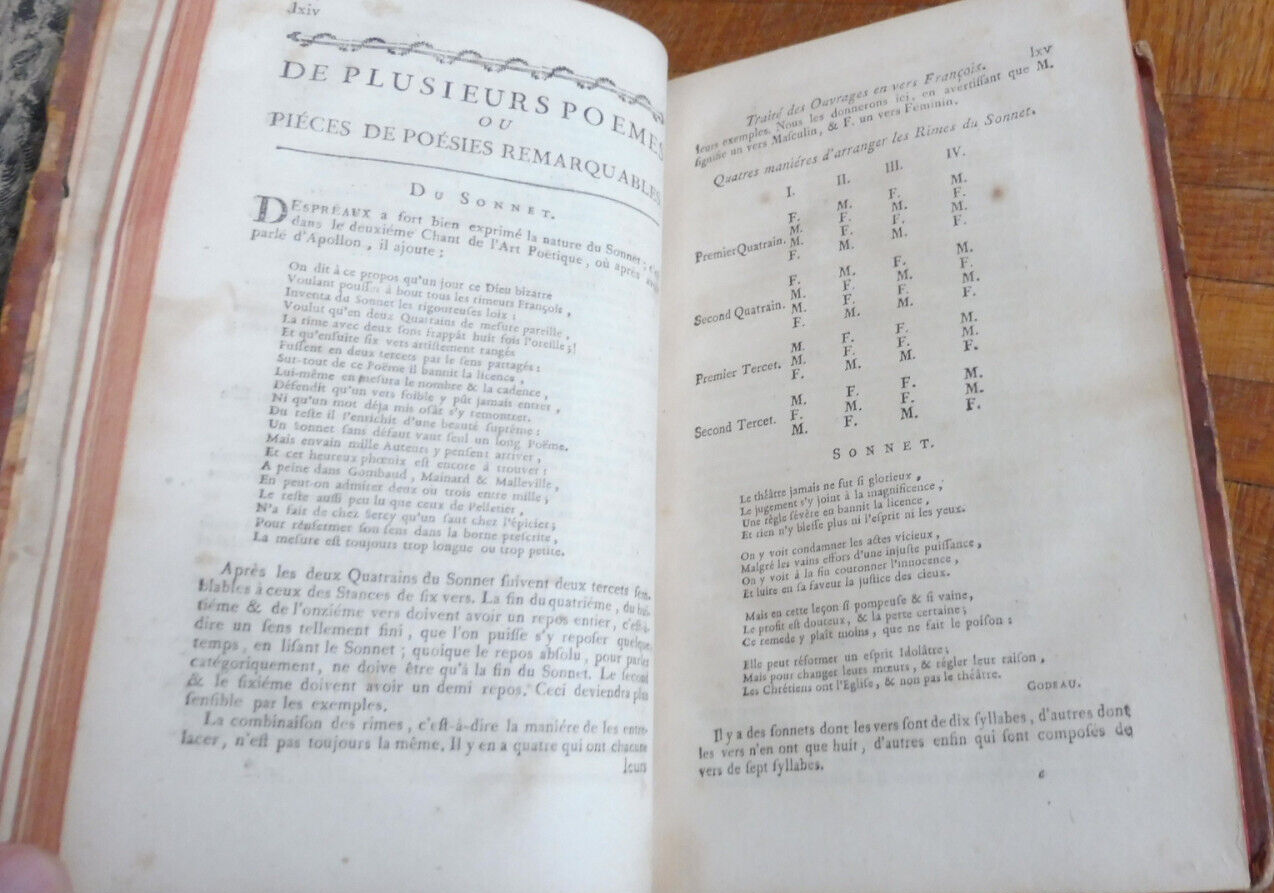 Dictionnaire de rimes (Richelet) 1781