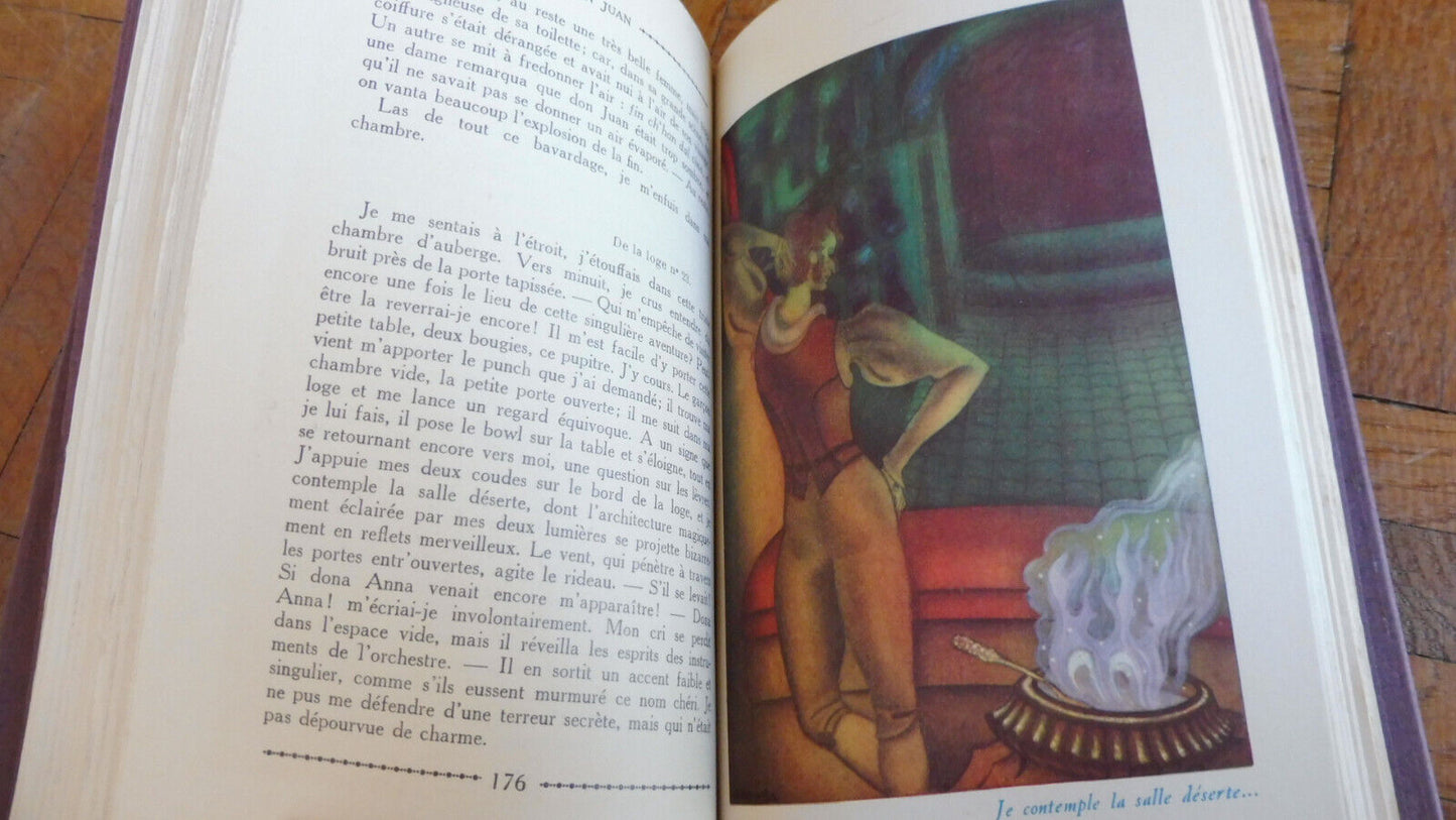 Contes fantastiques (Hoffmann) s.d. illus. Laboccetta RELIURE SERPENT