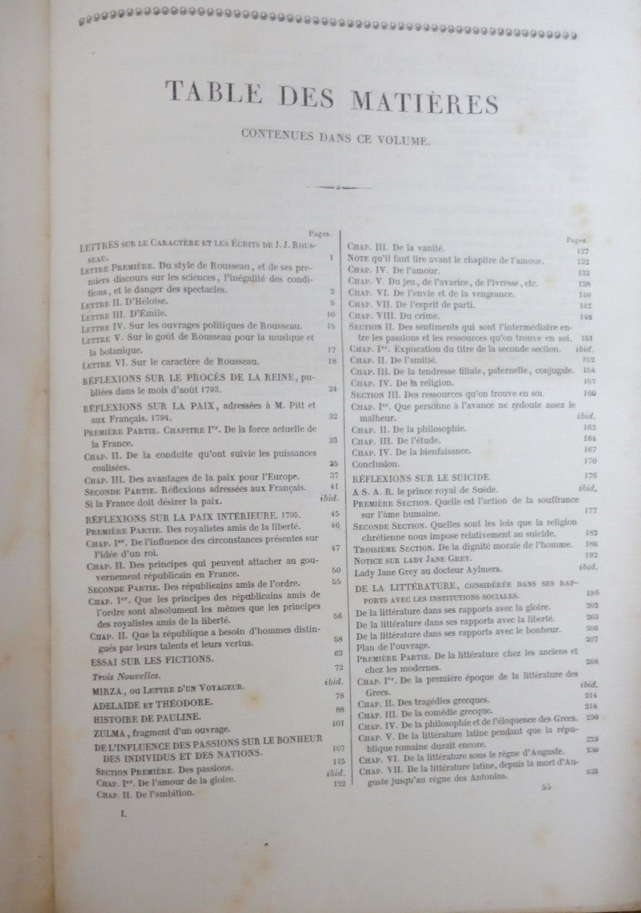 Oeuvres de Madame de Stael 1844 2/2