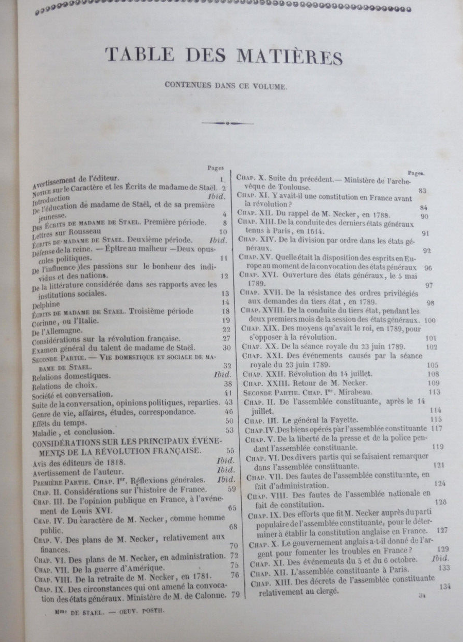 Oeuvres de Madame de Stael 1844 2/2