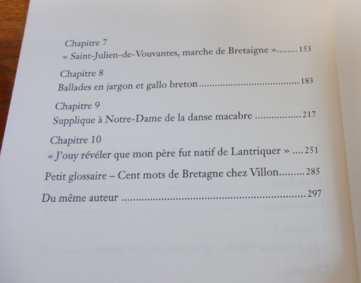 Le mystère François Villon (Roger Faligot) 2025