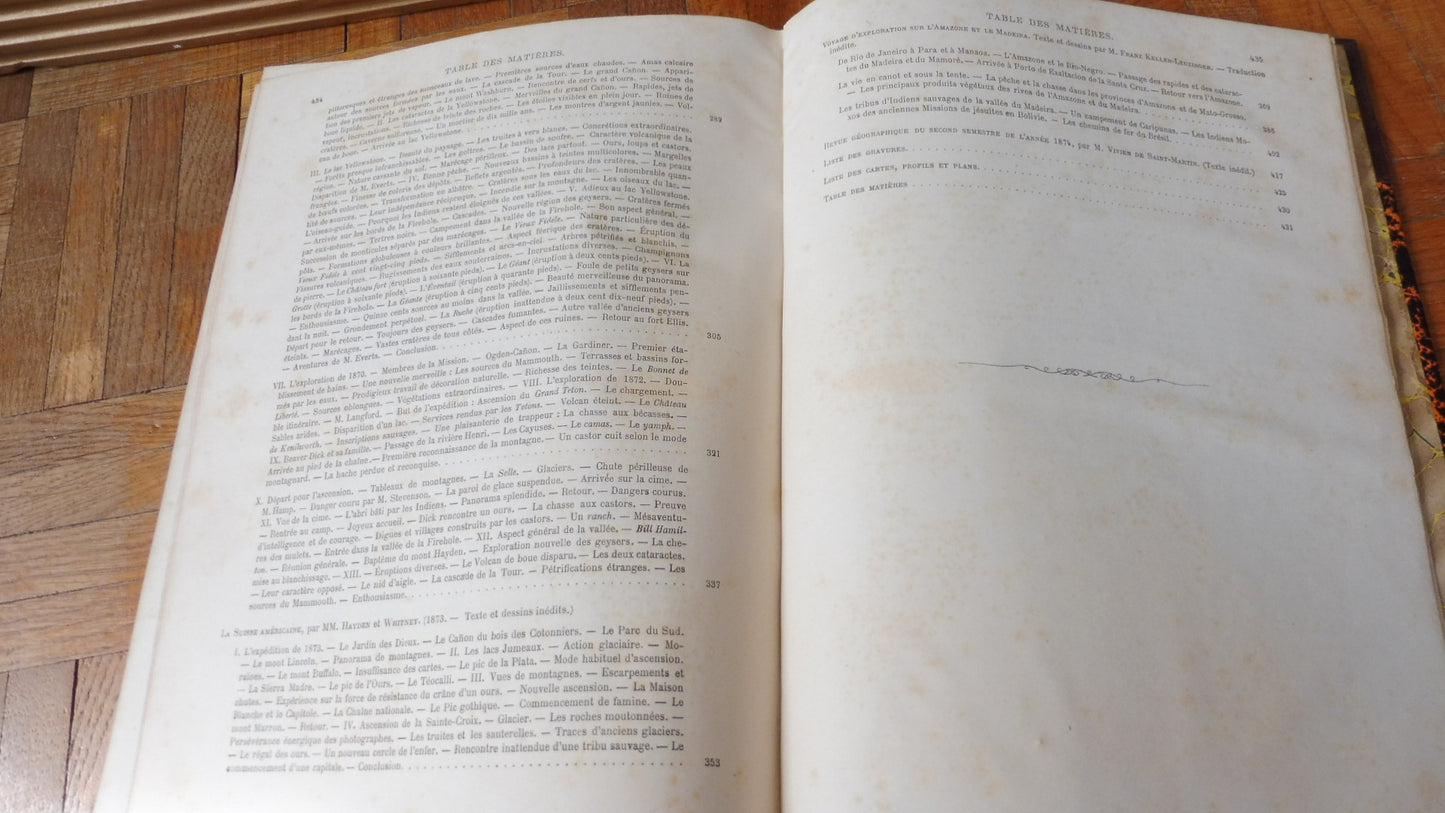 Le Tour du Monde. Année 1874 (E. Charton) 1874 2/2 USA, PÔLE, AFRIQUE...