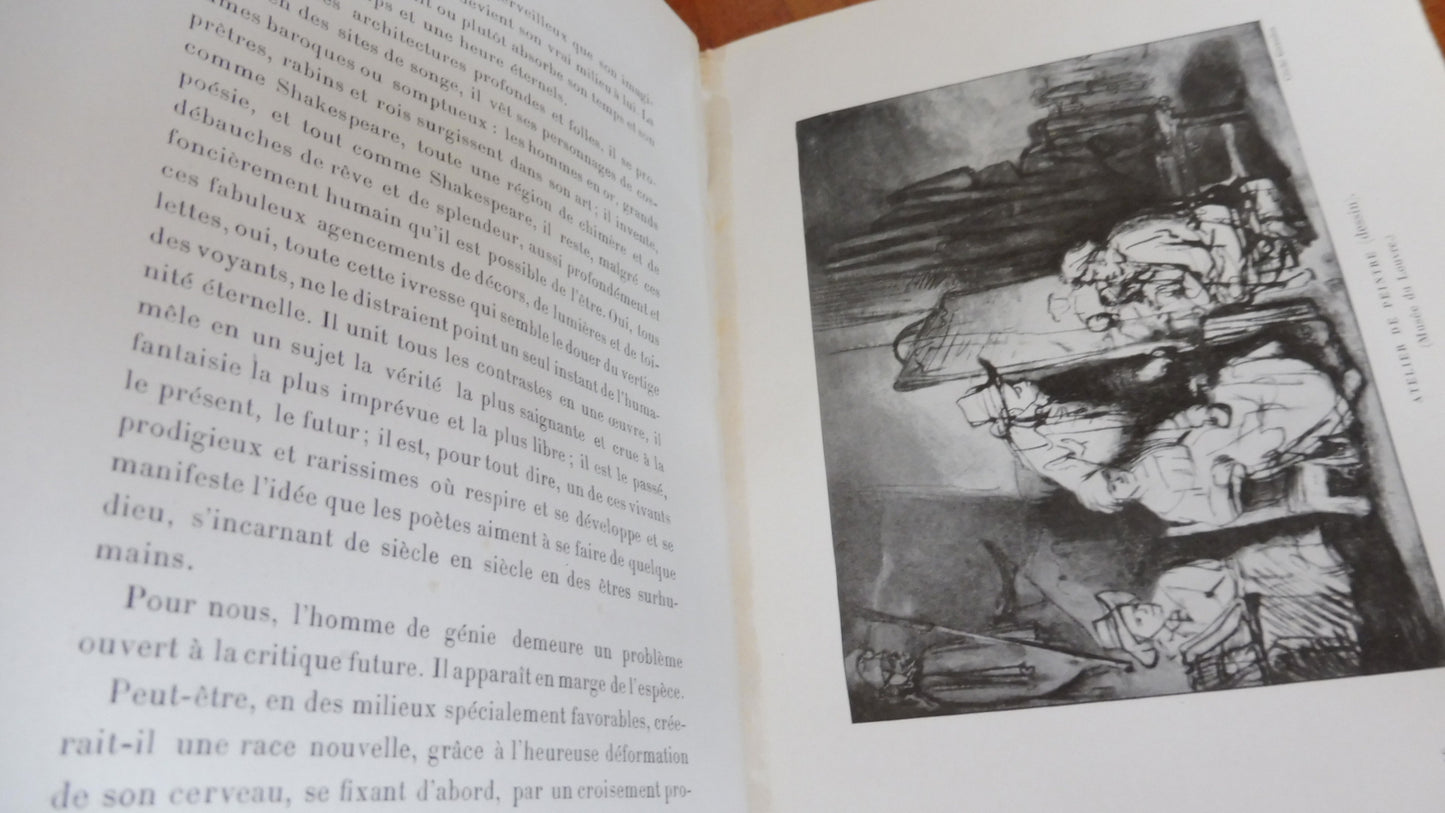 Hogarth, Rembrandt, Ruysdael, Velasquez (Benoit...) c.a. 1904 4 tomes en 1 vol.