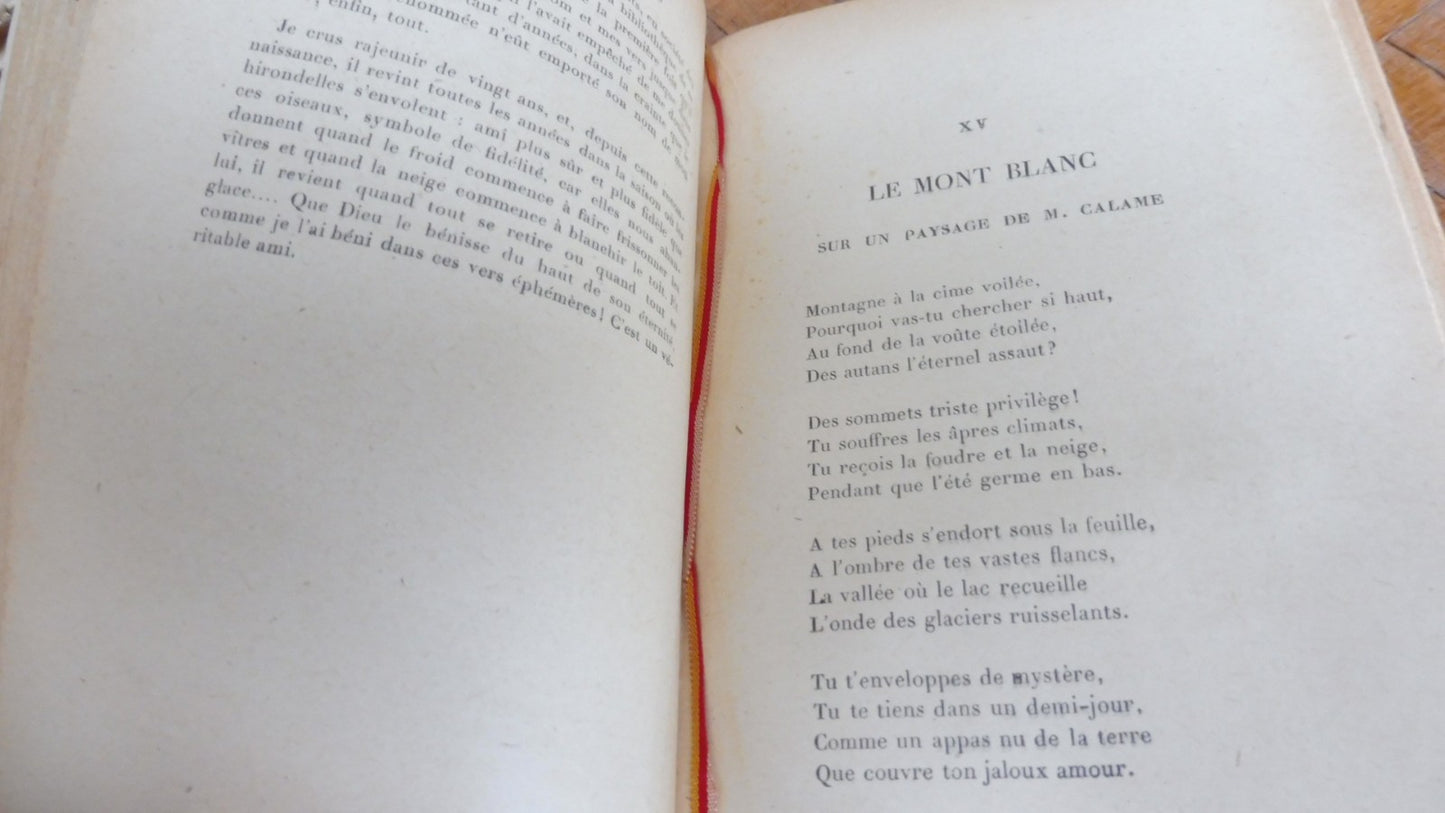 Harmonies poétiques (De Lamartine) 1920