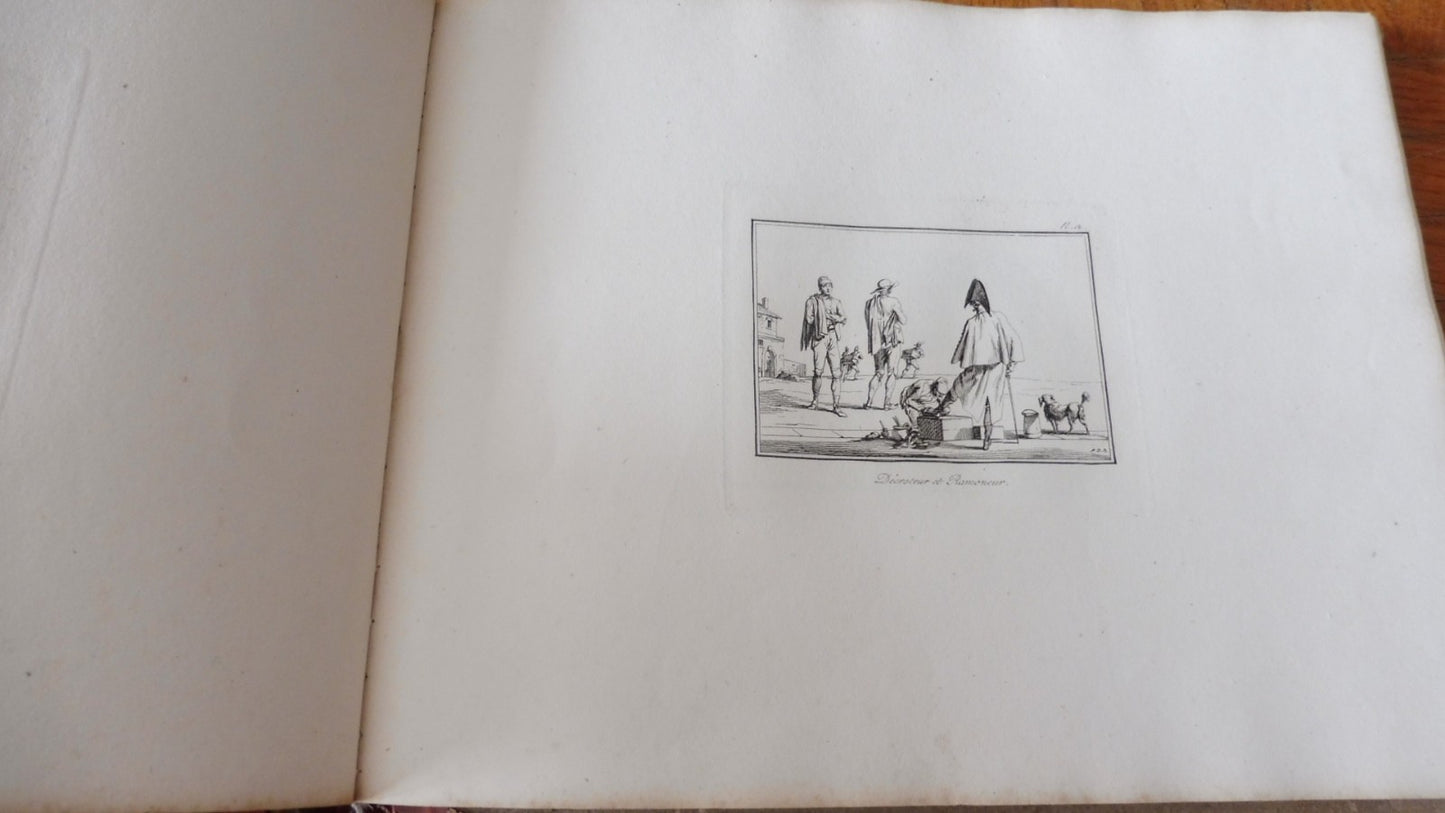 Recueil de cent sujets de divers genres (J. Duplessi-Bertaux) 1814 GRAVURES