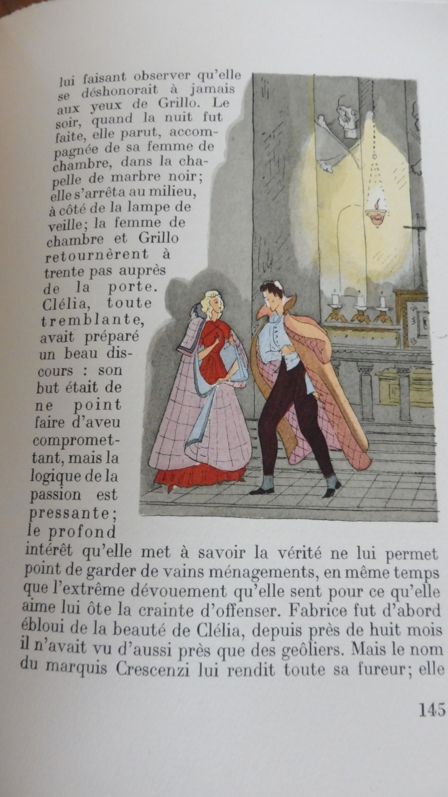La Chartreuse de Parme (Stendhal) 1945 illus. Domenc 2/2