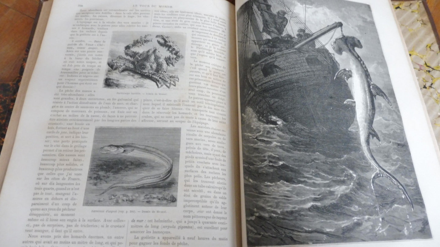Le Tour du Monde. Année 1870-71 (E. Charton) 1871 2/2 INDOCHINE, MALAISIE, INDE