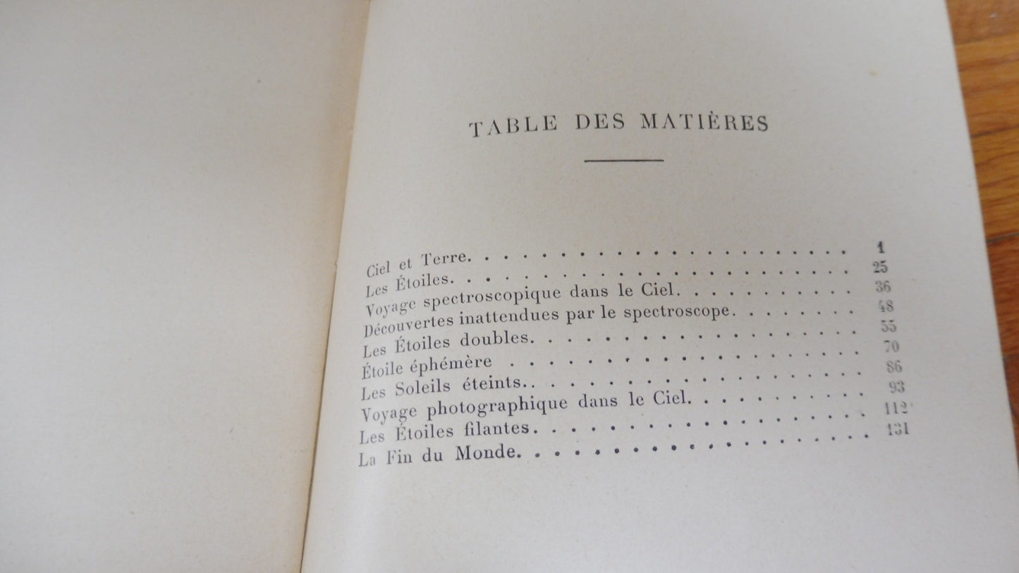 Promenades dans les étoiles (Camille Flammarion) s.d.