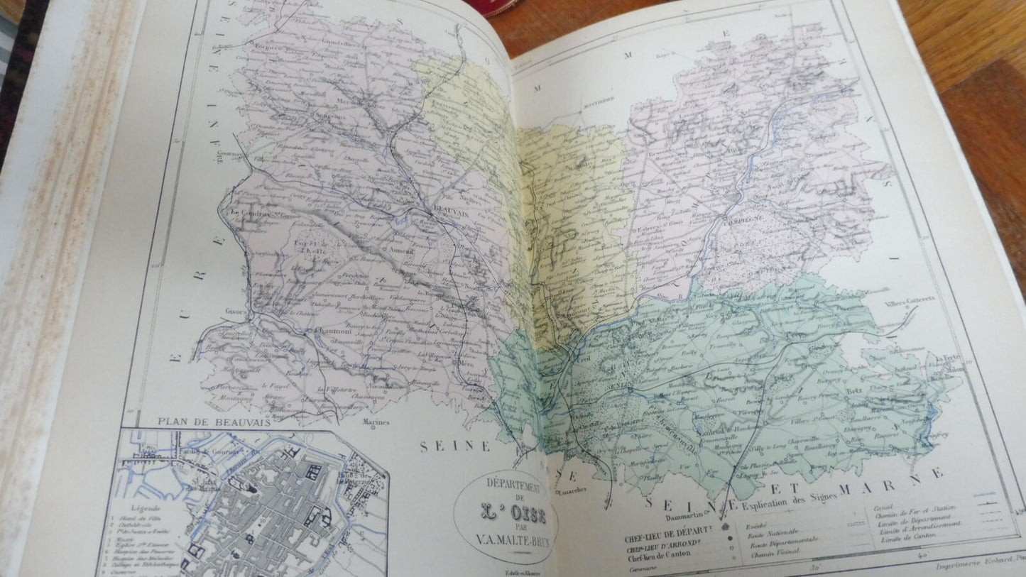 La France illustrée (Malte-Brun) 1881 5 vol.