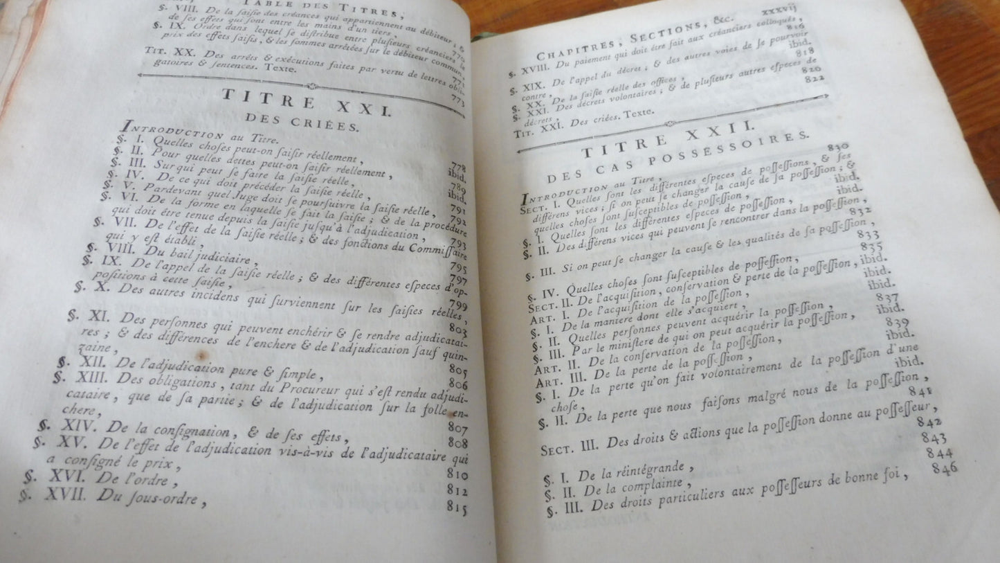 Coutume d'Orléans (Pothier) 1780