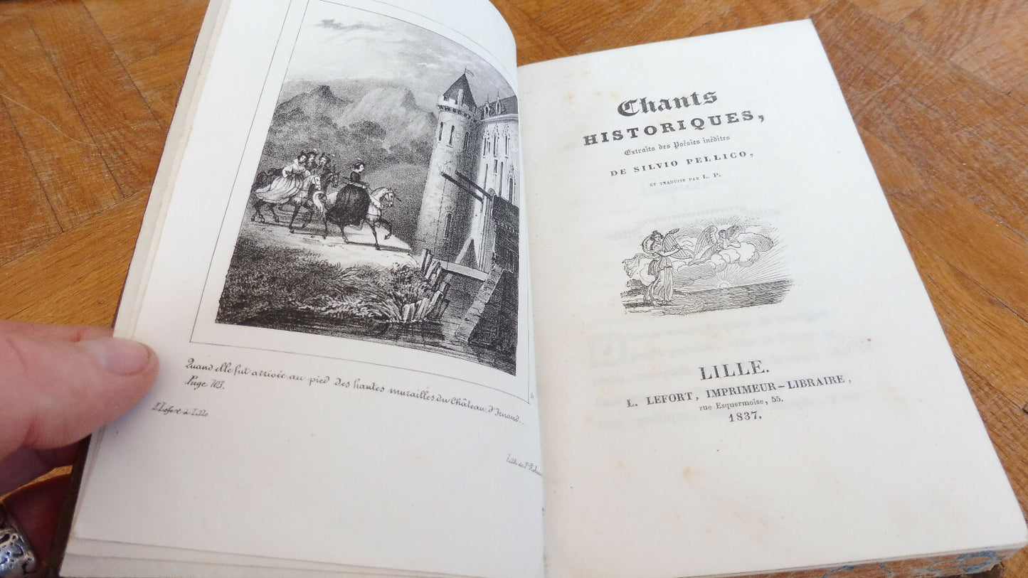 Chants historiques (Silvio Pellico) 1837