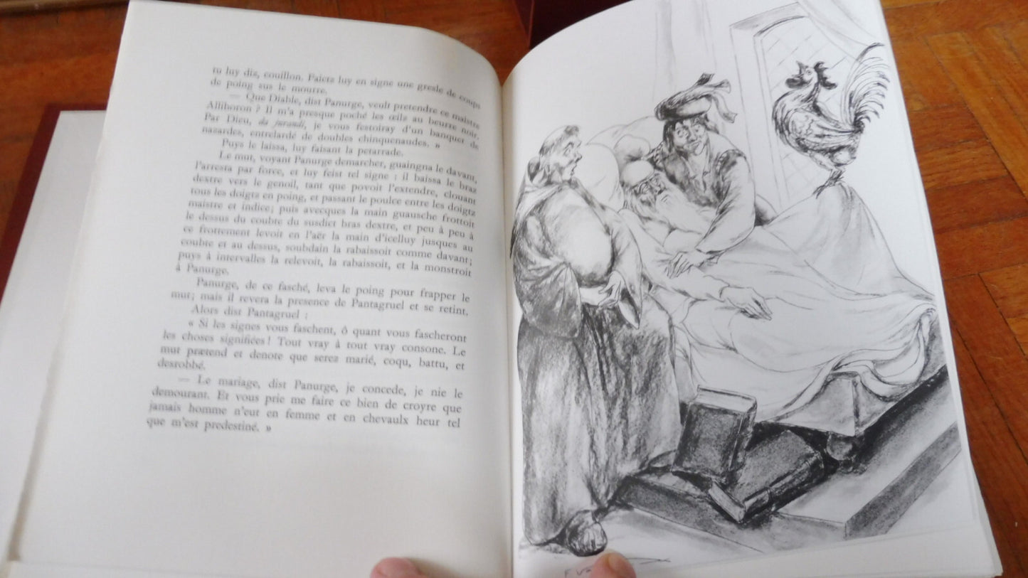 Le Tiers Livre (Rabelais) 1974 illus. Van Hamme NUMEROTE+SUITE