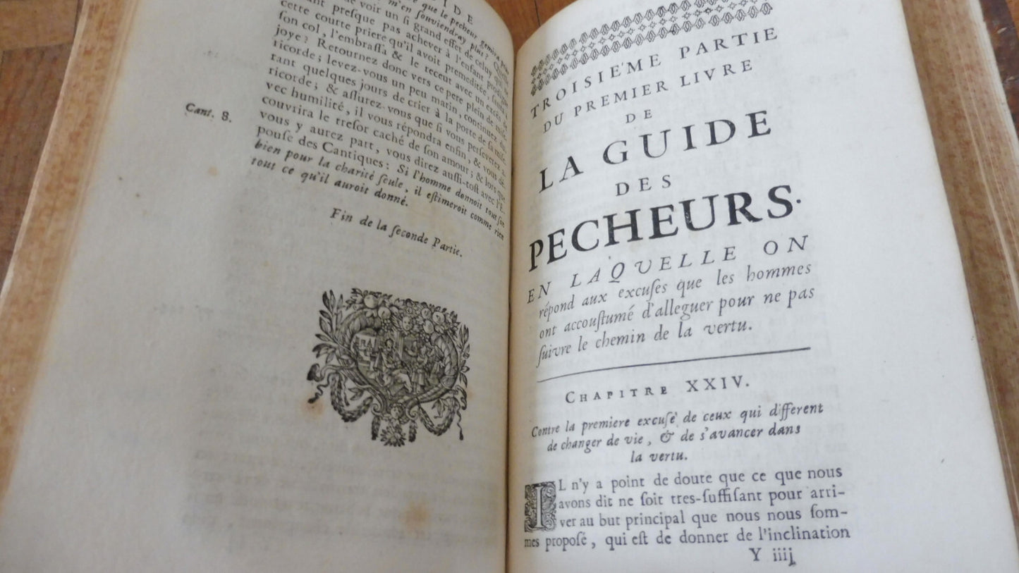 La Guide des pécheurs (Louis de Grenade) 1685