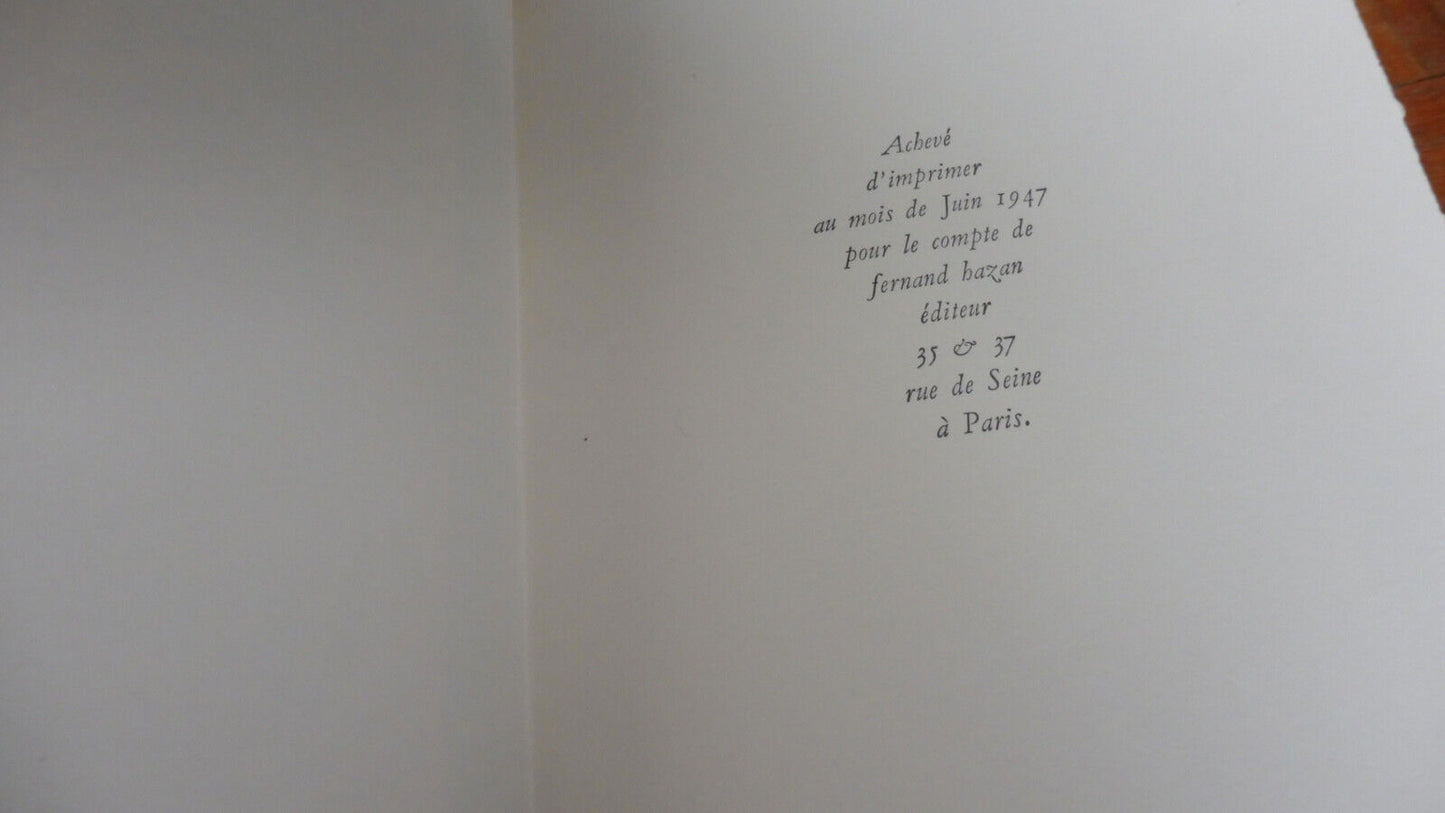 Lettres de la religieuse portugaise 1947 illus Lydis COFFRET