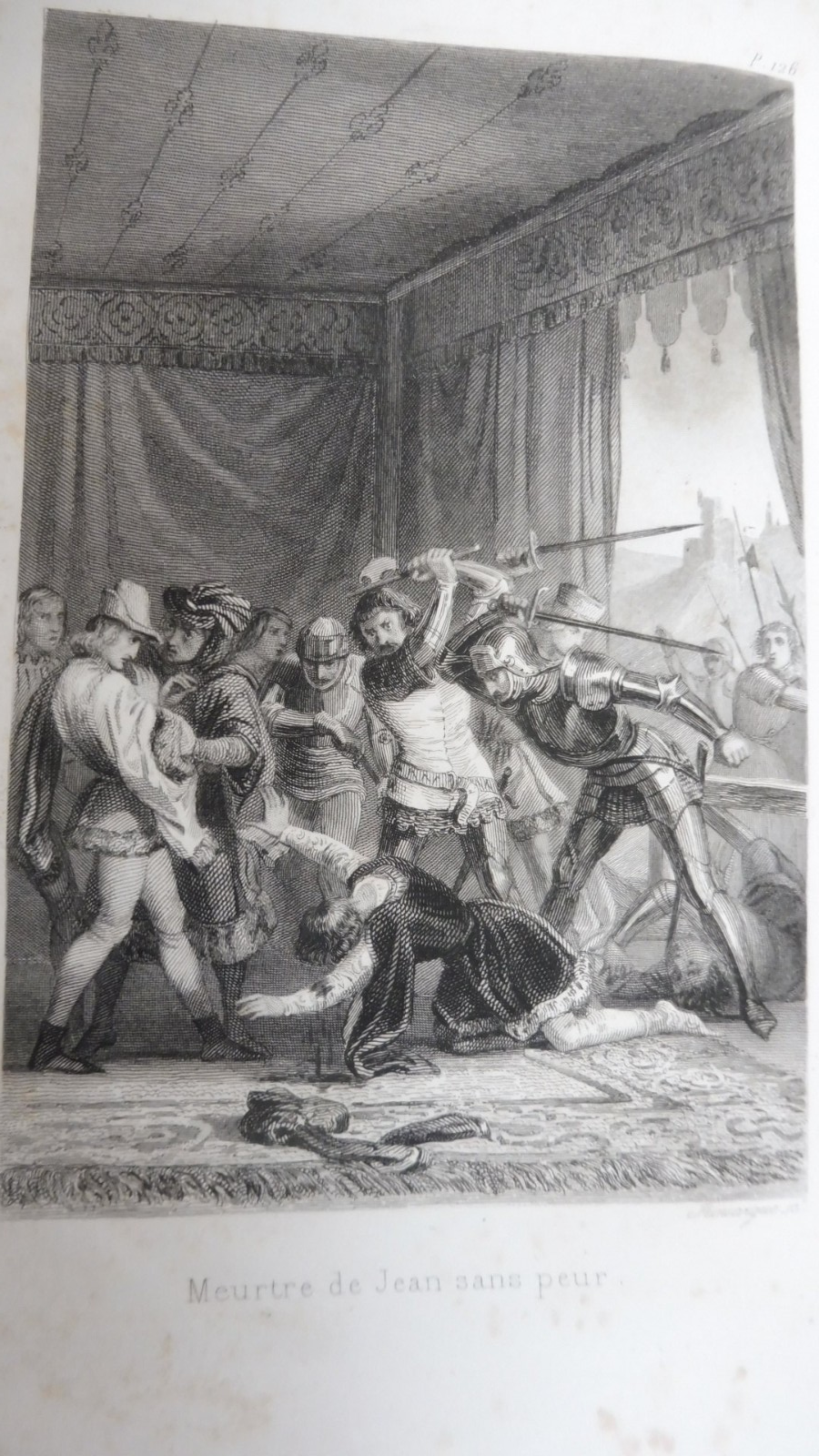 Les Ducs de Bourgogne (F. Valentin) 1842