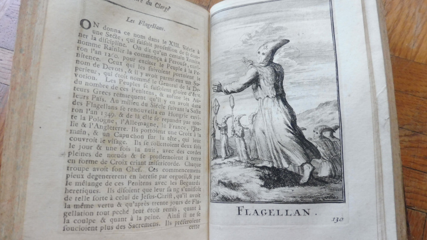 Histoire du clergé séculier et régulier (Bonanni) 1716 4 vol.