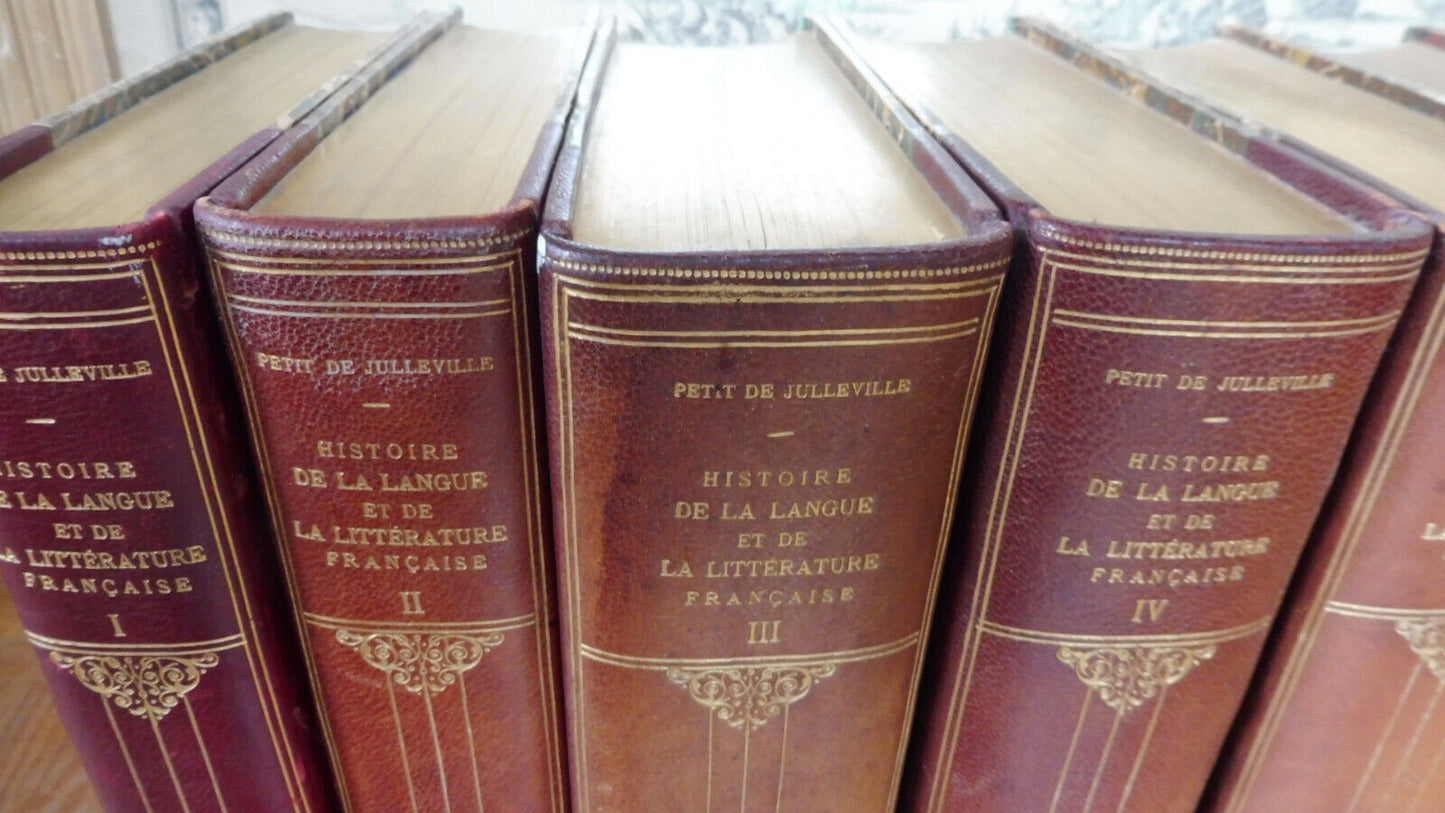 Histoire de la langue et de la littérature Française (Petit de Julleville) 1896