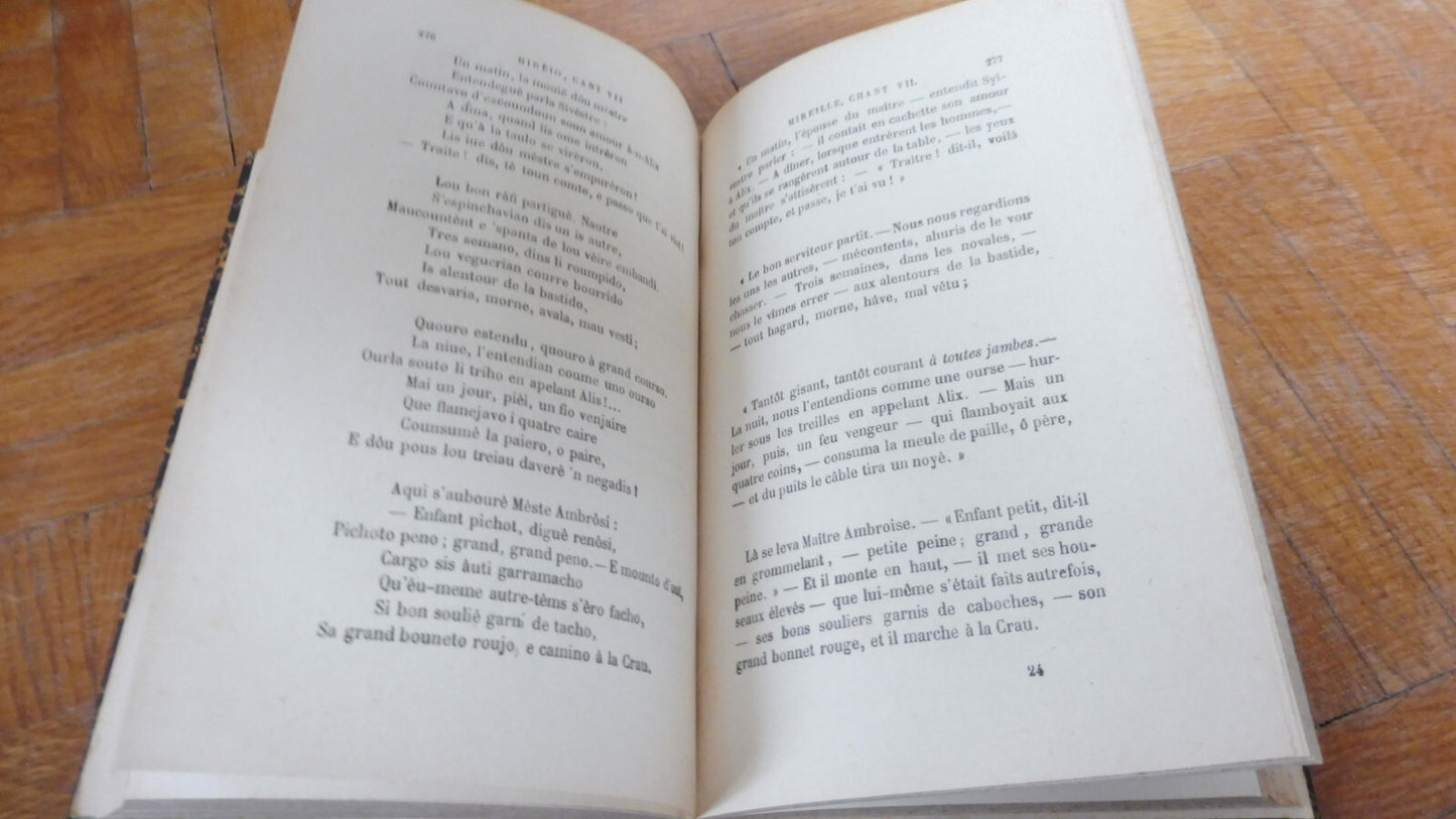 Mireille (Frédéric Mistral) 1900 BILINGUE