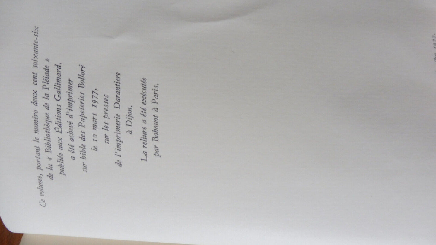 Théâtre complet de Pirandello. Tome 1 1977 PLEIADE
