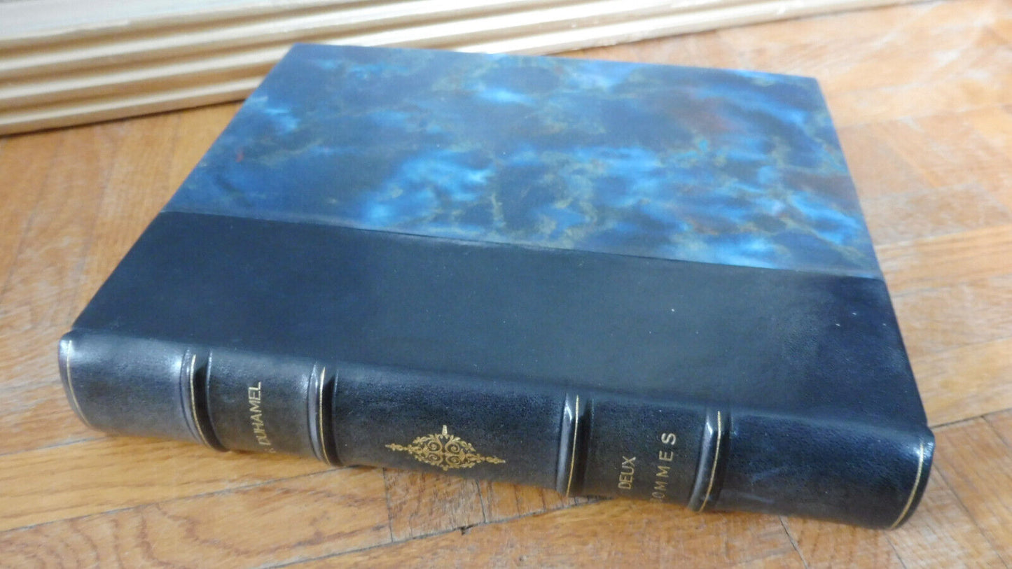 Deux hommes (Georges Duhamel) 1949 NUMEROTE illus. Barret