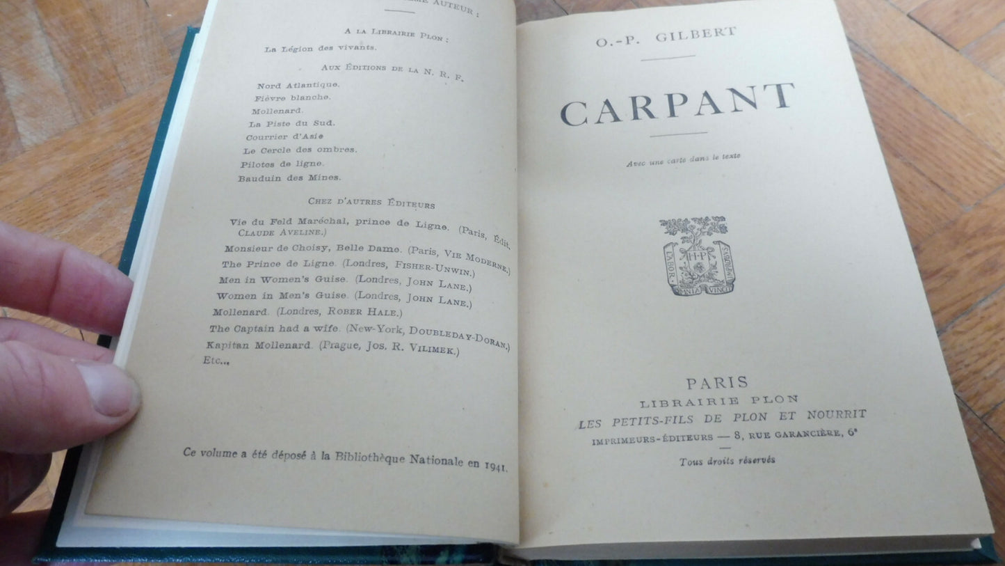 Carpant (O.-P. Gilbert) 1942