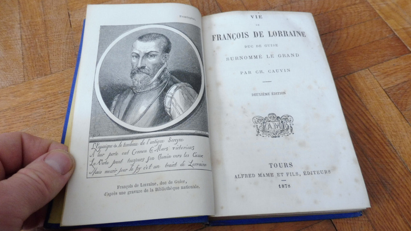 Vie de François de Lorraine (Ch. Cauvin) 1878