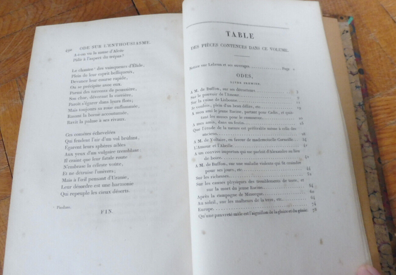 Oeuvres choisies de Lebrun (Ponce-Denis Écouchard Lebrun) 1830