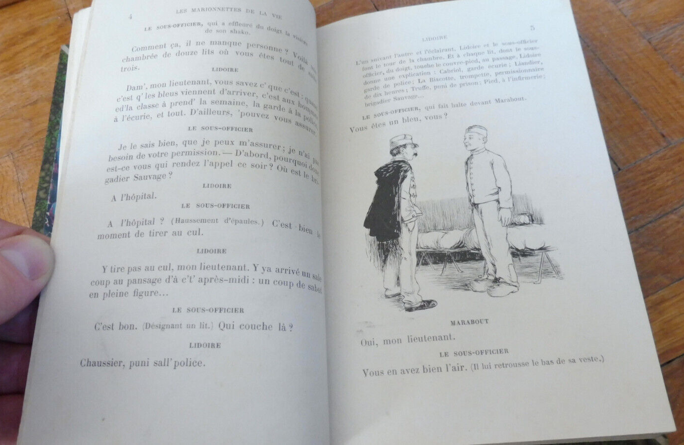 Les Marionnettes de la vie (Georges Courteline) s.d. illus. Barrère