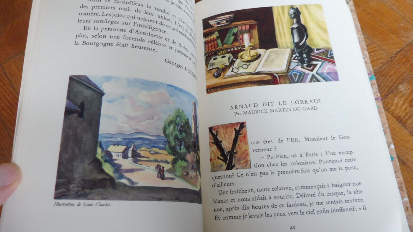 Cinq histoires de France (Martin du Gard, Vercel...) 1937-38 2 tomes en 1 vol.