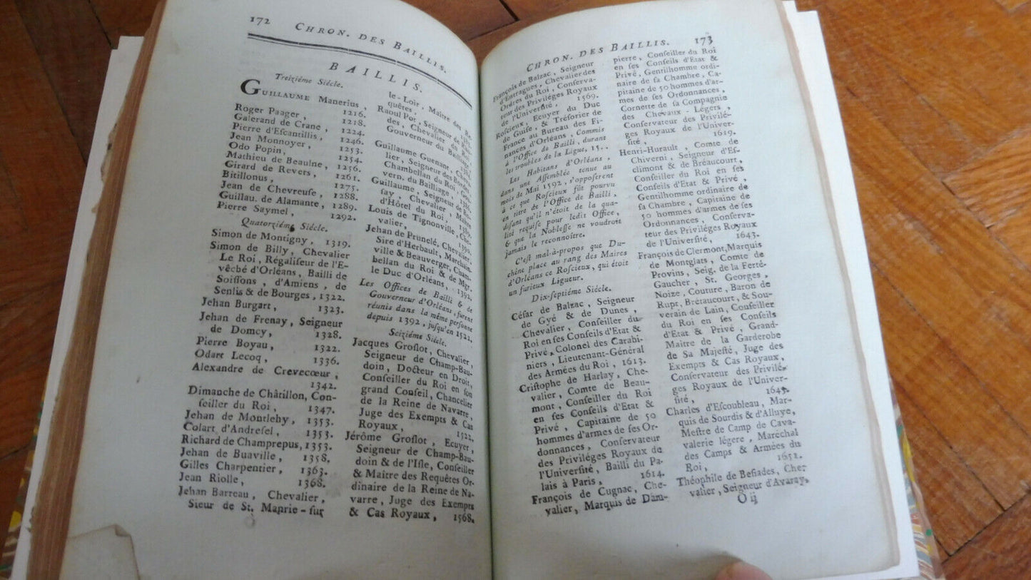 Essais historiques sur Orléans (C. N. Beauvais de Préau) 1778