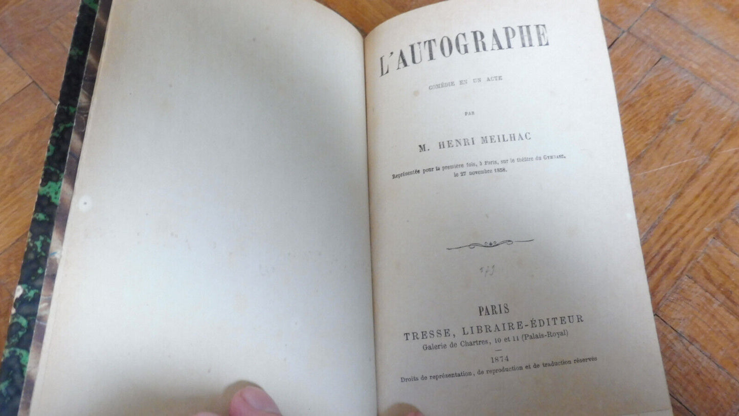 Comédies (Labiche, Quatrelles, Meilhac...) 35 vol. en 5 tomes