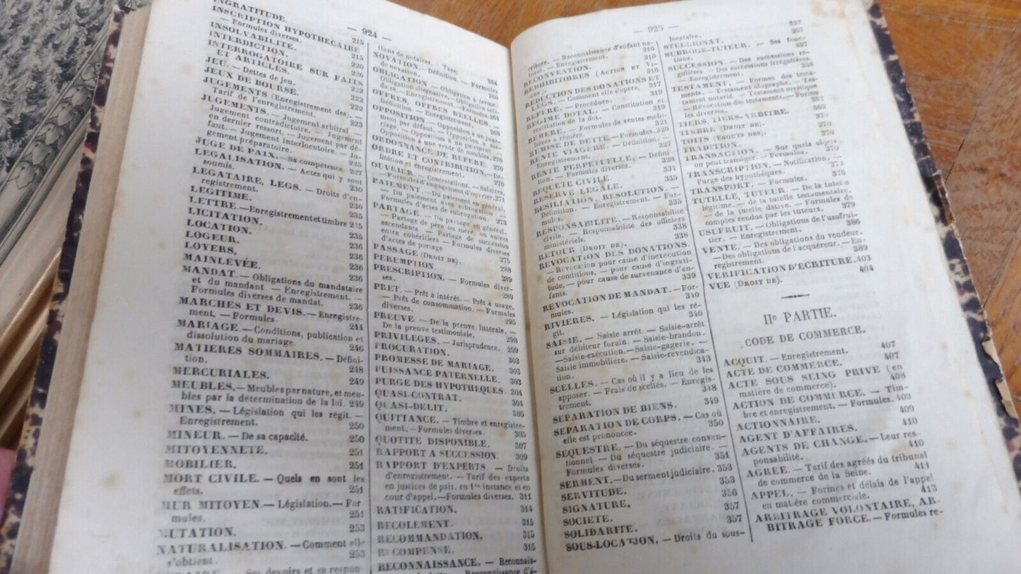 Lois de l'Empire Français (M. De Lusignan) 1856