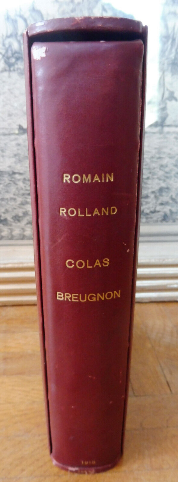 Colas Breugnon (Romain Rolland) 1919 EO HOLLANDE RELIURE SIGNEE