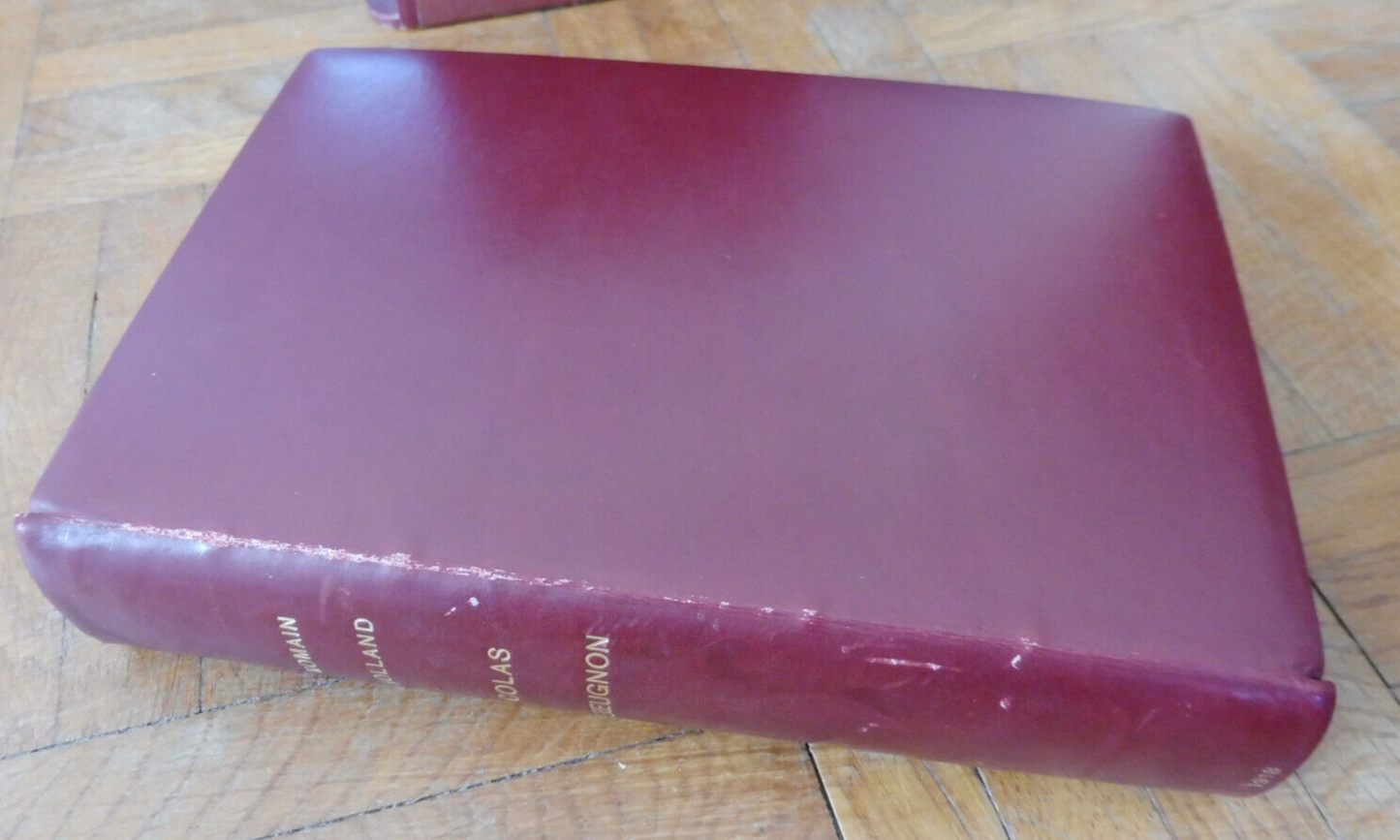 Colas Breugnon (Romain Rolland) 1919 EO HOLLANDE RELIURE SIGNEE