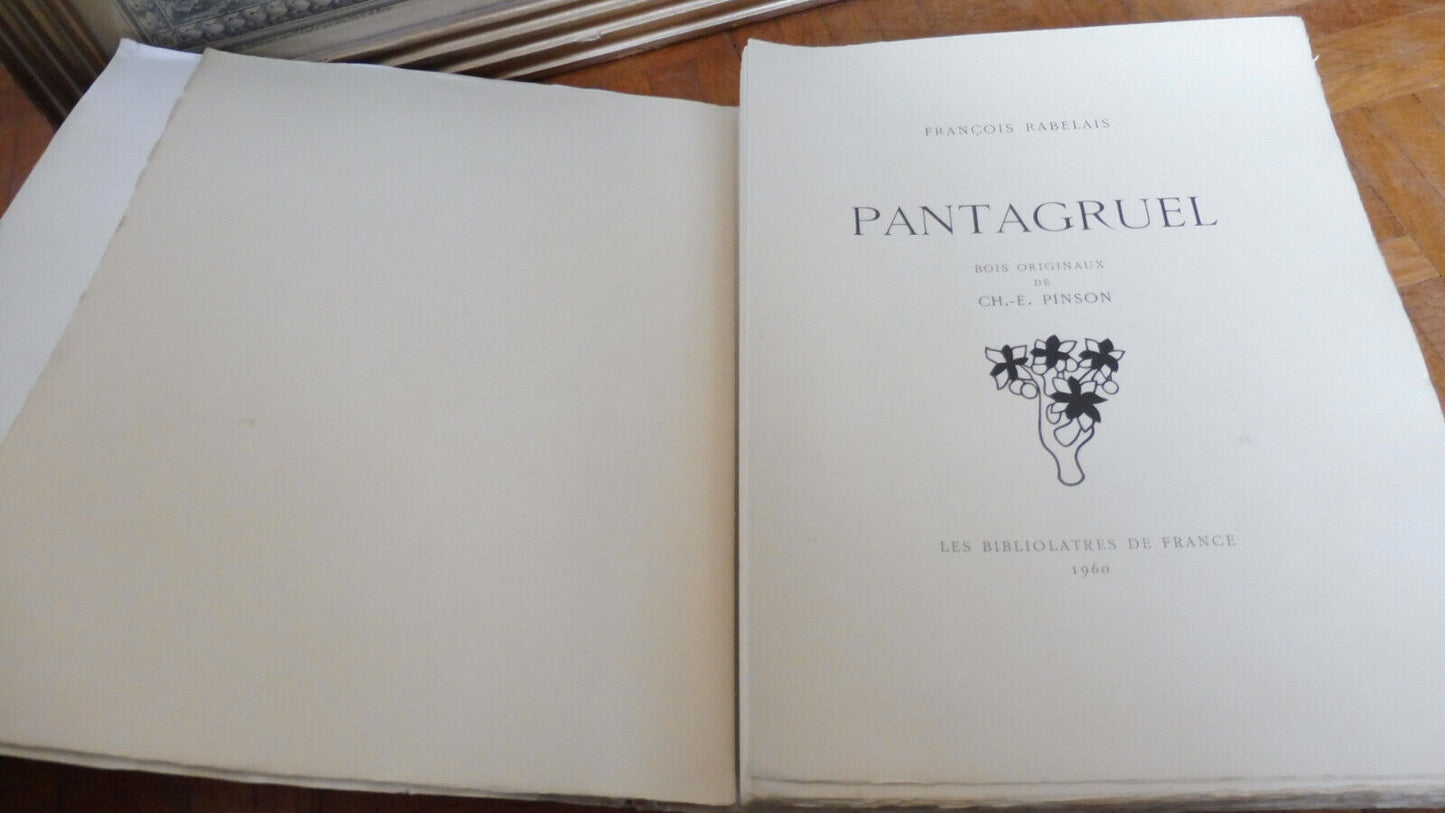 Pantagruel (Rabelais) 1960 illus. Pinson
