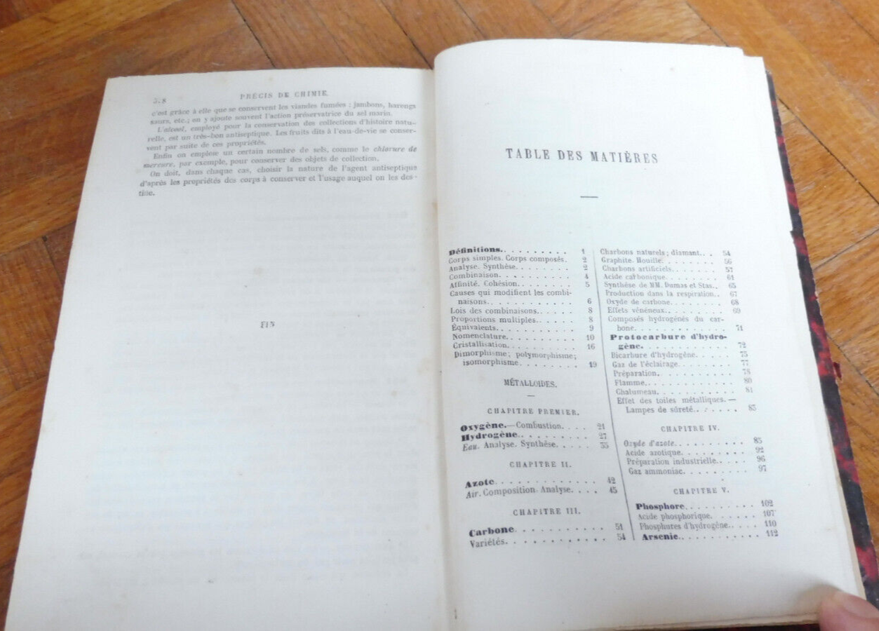 Précis de chimie (L. Troost) 1870