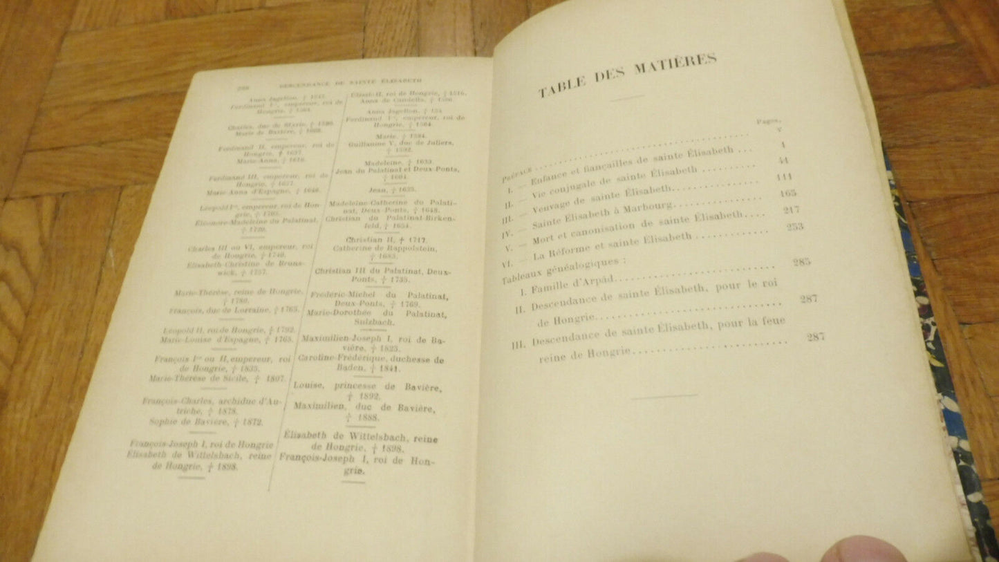 Sainte Elisabeth de Hongrie (E. Horn) 1902 EX LIBRIS