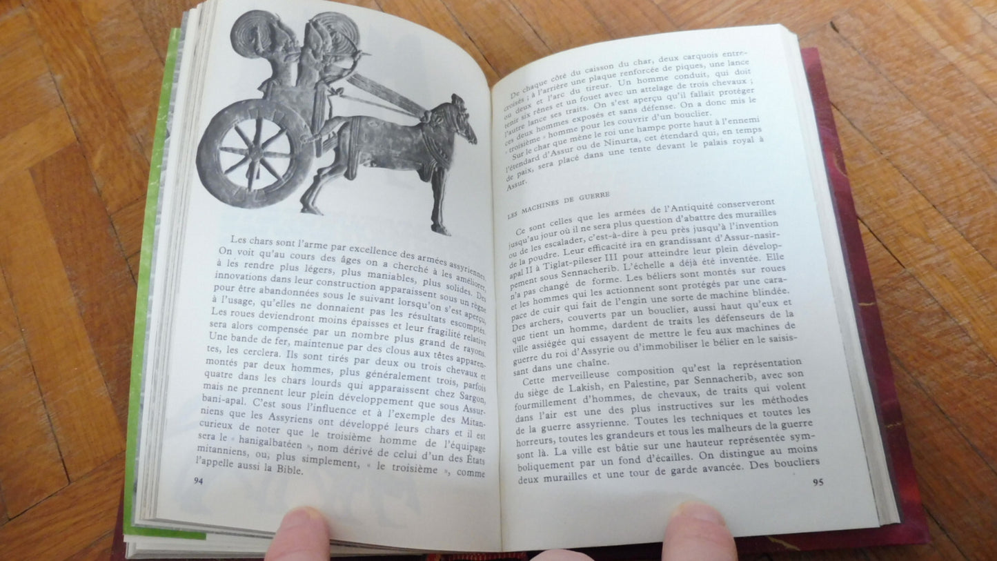 Les Hébreux (G. Nahon) 1963 + Les Assyriens (M. Vieyra) 1961 2 tomes en 1 vol.