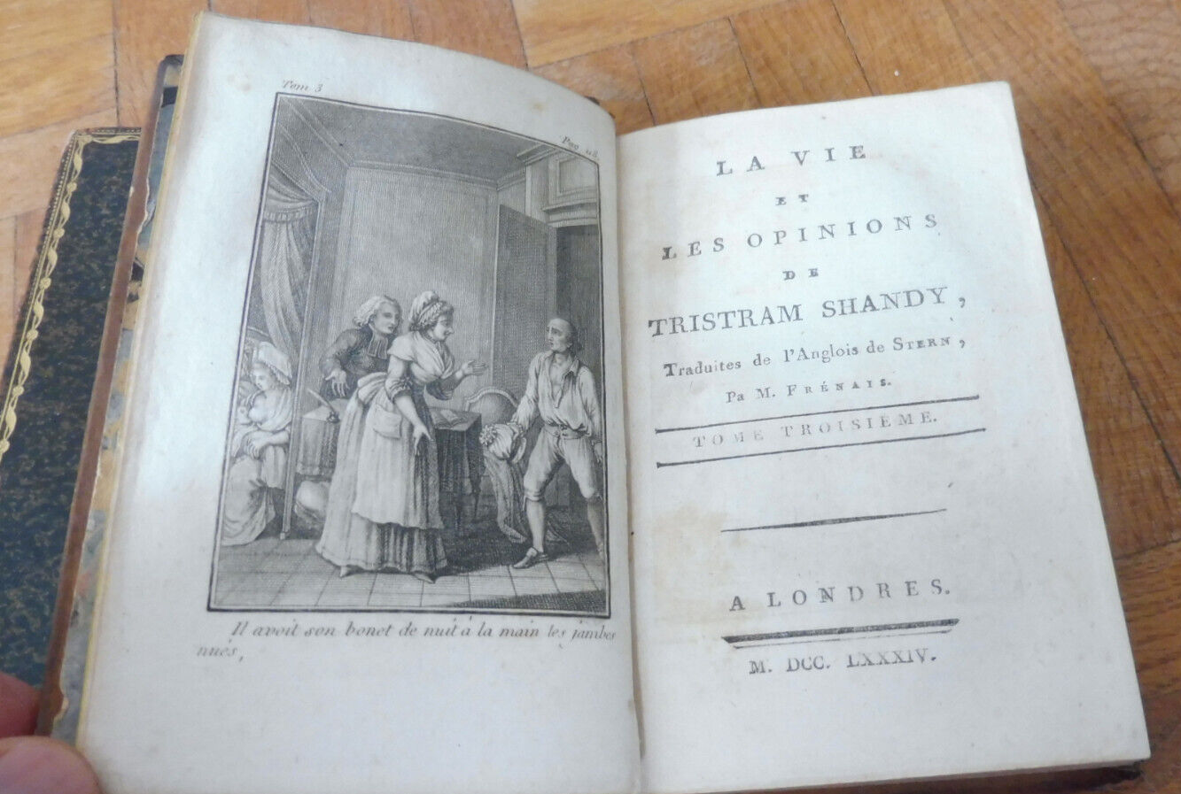 La Vie et les opinions de Tristram Shandy (Laurence Sterne) 1784 3/3