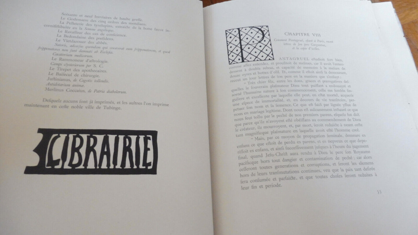 Pantagruel (Rabelais) 1960 illus. Pinson