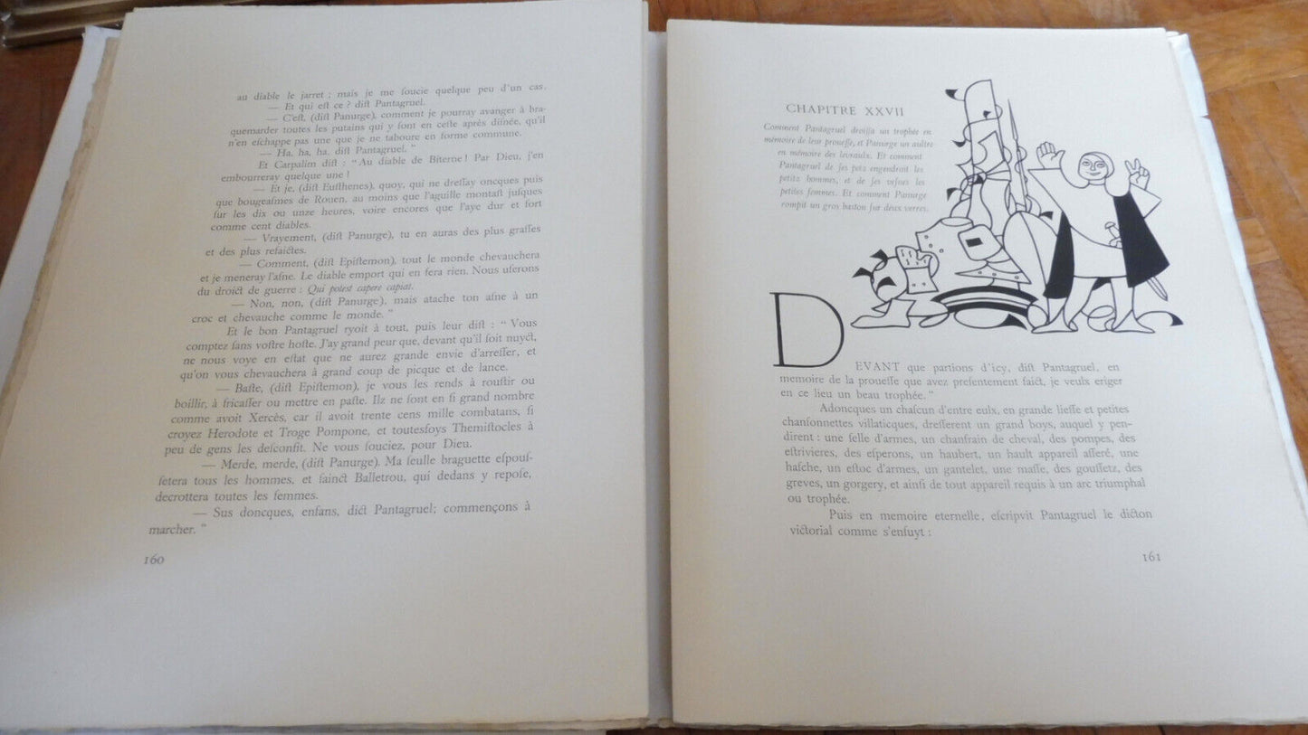 Pantagruel (Rabelais) 1960 illus. Pinson