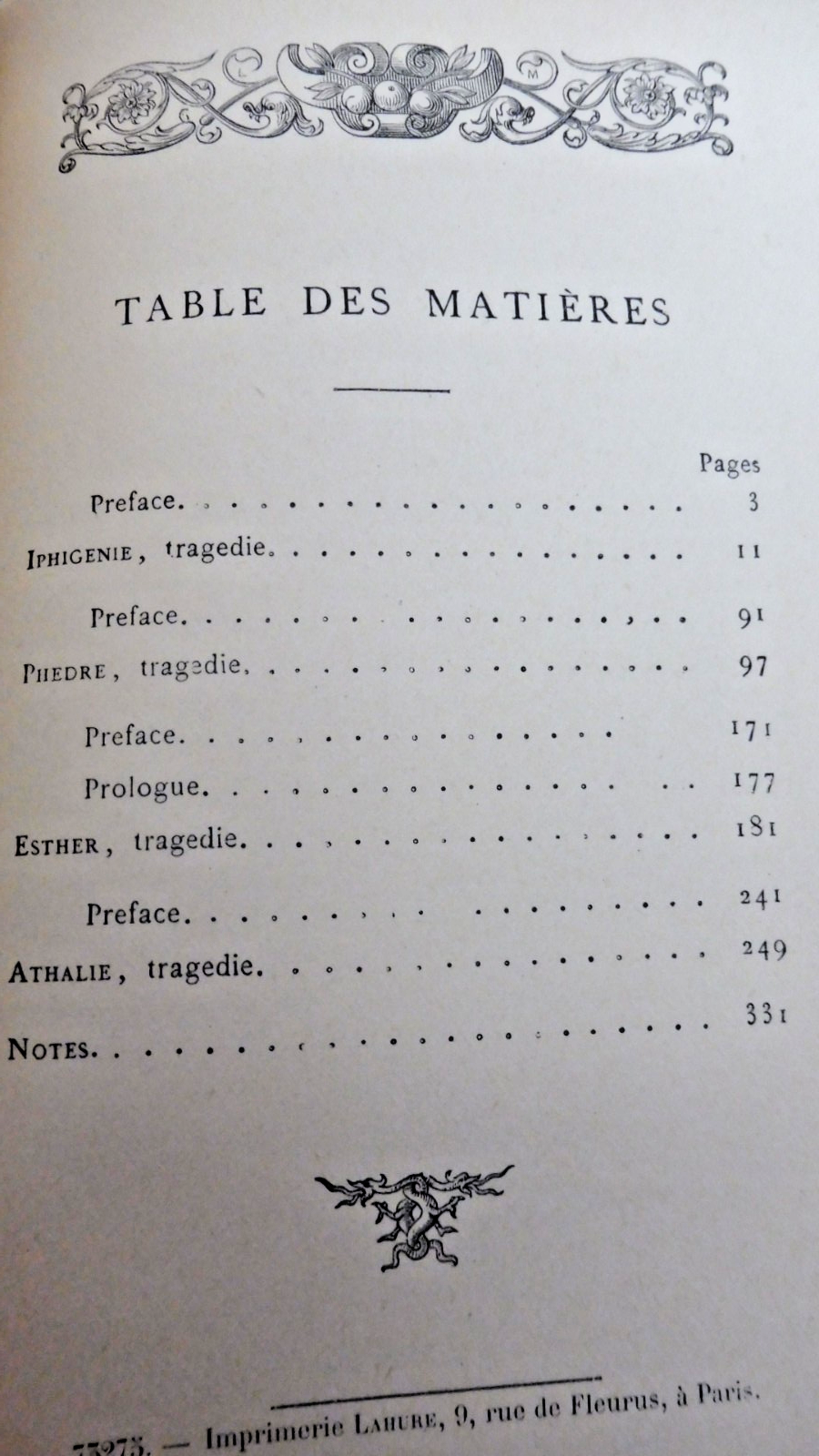 Théâtre de Racine s.d. 3/3 JOUAUST