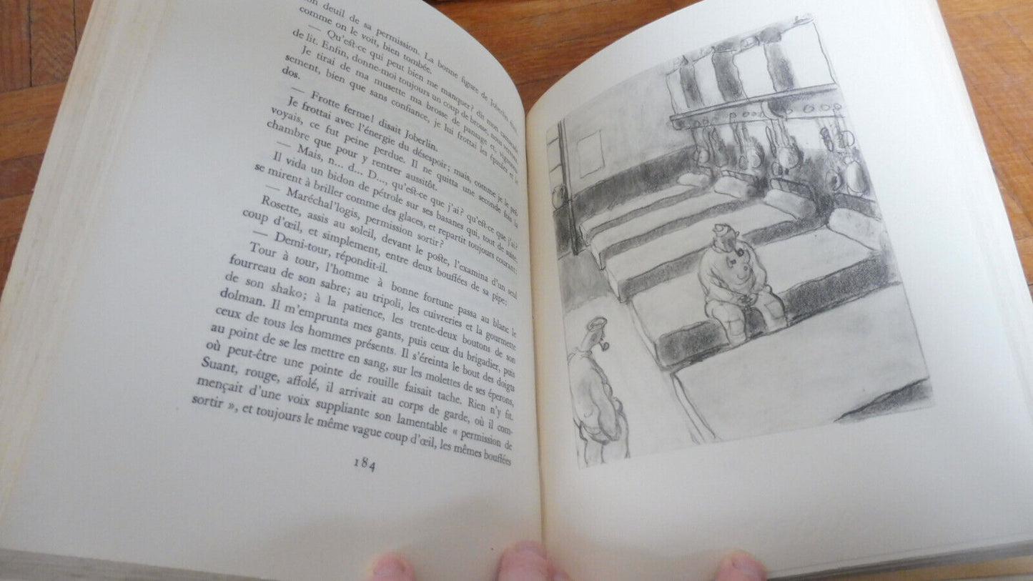 Le Train de 8 heures 47 (Courteline) 1931 illus. Bofa VELIN NUMEROTE + SUITE
