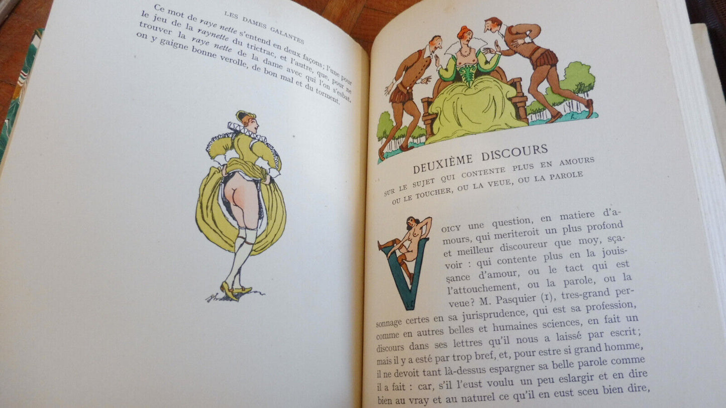 Les Dames galantes (Brantome) 1930 illus. Hémard VELIN