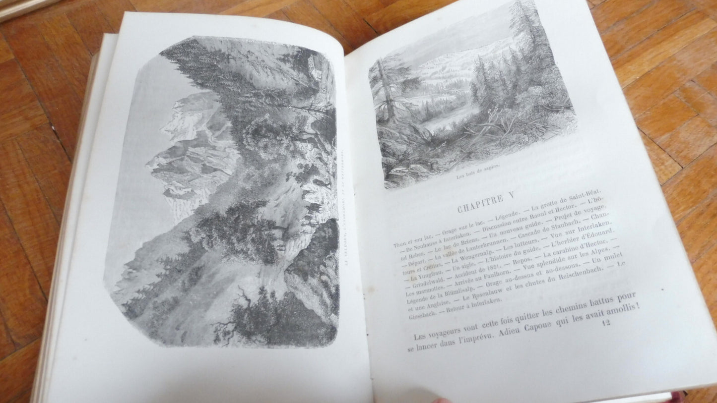 En Suisse le sac au dos (Albert Laporte) s.d.