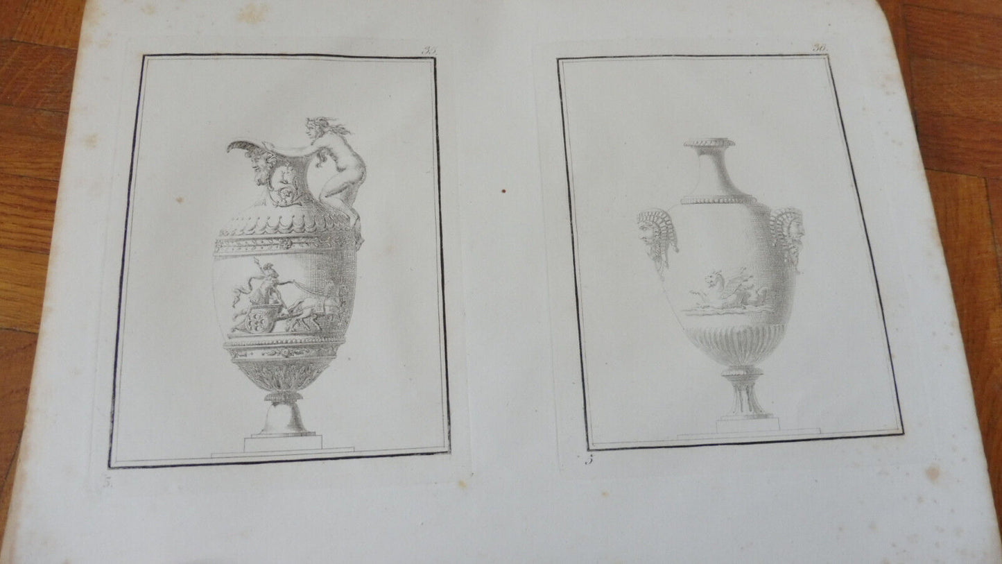 Décorations intérieures. Epoque Louis XVI. 36 planches (Queverdo & Normand)