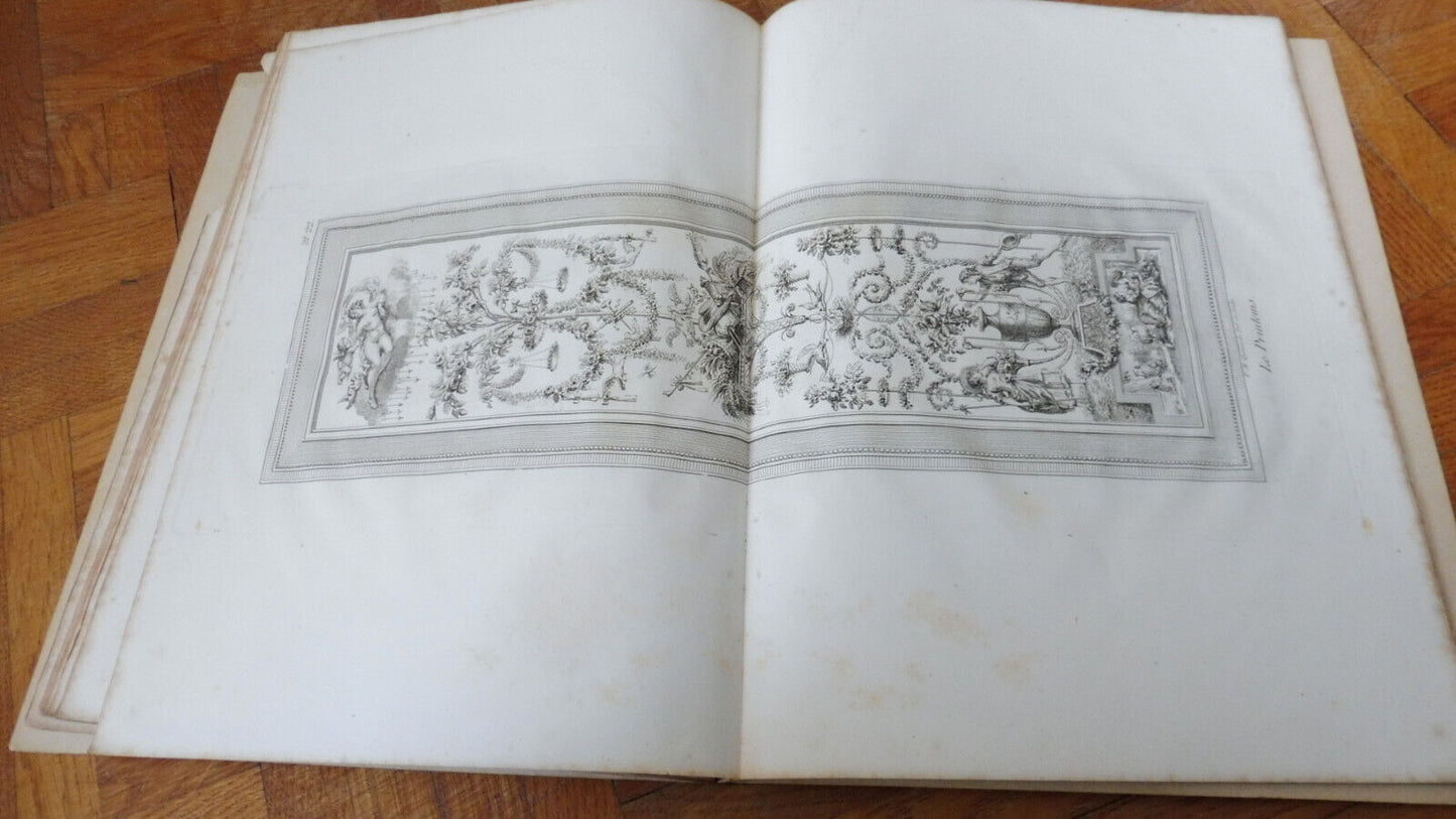 Décorations intérieures. Epoque Louis XVI. 36 planches (Queverdo & Normand)