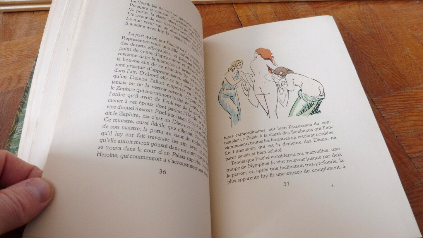 Les Amours de Psyché et Cupidon (Jean de La Fontaine) 1932 illus. Carlègle NUM.